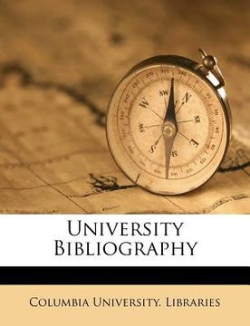 portada university bibliography (en Inglés)