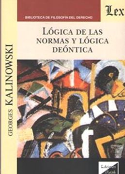 portada Lógica de las normas y lógica deóntica