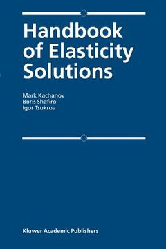 portada handbook of elasticity solutions (en Inglés)
