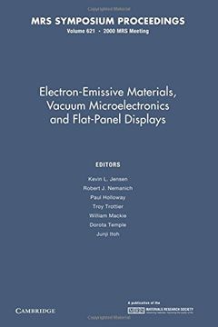 portada Electron-Emissive Materials, Vacuum Microelectronics and Flat-Panel Displays: Volume 621 (Mrs Proceedings) (in English)