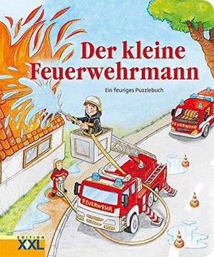 portada Der Kleine Feuerwehrmann: Ein Feuriges Puzzlebuch (en Alemán)