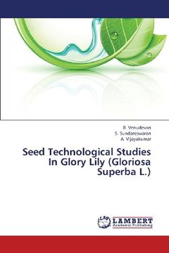 portada Seed Technological Studies in Glory Lily (Gloriosa Superba L.)