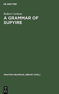 portada A Grammar of Supyire (en Inglés)