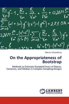 portada on the appropriateness of bootstrap (en Inglés)