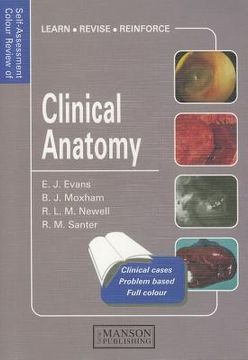 portada Clinical Anatomy: Self-Assessment Colour Review (en Inglés)