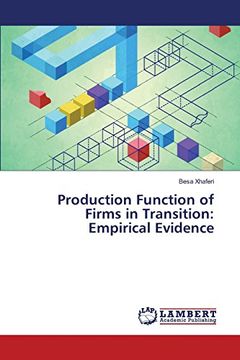 portada Production Function of Firms in Transition: Empirical Evidence