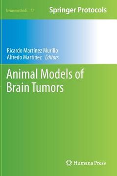 portada animal models of brain tumors (in English)