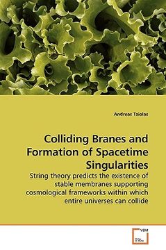 portada colliding branes and formation of spacetime singularities (en Inglés)