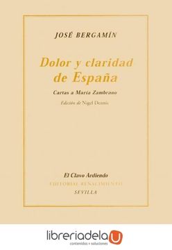 portada Dolor y Claridad de España. Cartas a mar (in Spanish)
