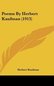 portada poems by herbert kaufman (1913)