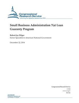 portada Small Business Administration 7(a) Loan Guaranty Program (in English)