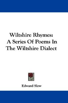 portada wiltshire rhymes: a series of poems in the wiltshire dialect