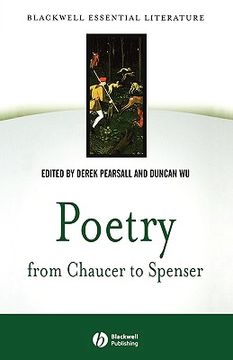 portada poetry from chaucer to spenser: based on "chaucer to spenser: an anthology of writings in english 1375-1575 (en Inglés)