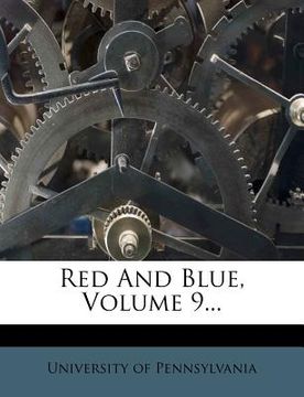portada red and blue, volume 9...