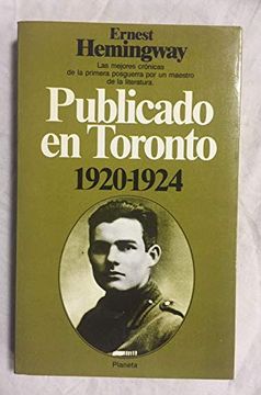 portada Publicado en Toronto, 1920-1924