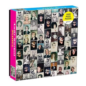 portada Andy Warhol Selfies 1000 Piece Puzzle (in English)