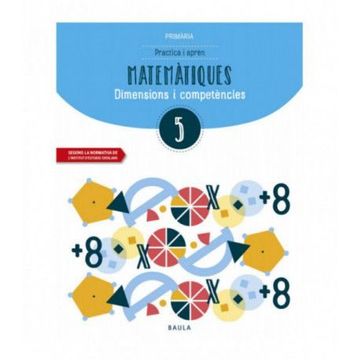 portada Practica i aprèn Matemàtiques 5 Primària (en Catalá)