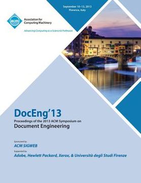 portada DOC ENG 13 Proceedings of the !4th ACM Conference on Document Engineering (en Inglés)