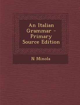 portada Italian Grammar (en Inglés)