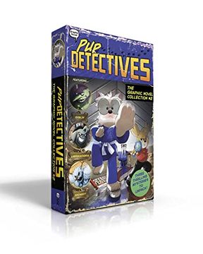 portada Pup Detectives the Graphic Novel Collection #2 (Boxed Set): Ghosts, Goblins, and Ninjas!; The Missing Magic Wand; Mystery Mountain Getaway (en Inglés)