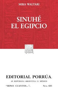 portada Sinuhe, el Egipcio (S. C. 685) (in Spanish)