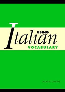 portada using italian vocabulary (in English)