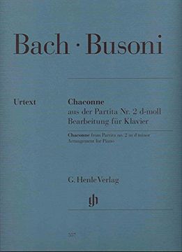 portada Chaconne aus der Partita nr. 2 D-Moll (Johann Sebastian Bach)