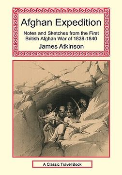 portada afghan expedition - notes and sketches from the first british afghan war of 1839-1840 (en Inglés)