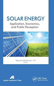 portada Solar Energy: Application, Economics, and Public Perception (en Inglés)