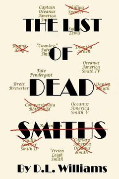 portada The List of Dead Smiths (en Inglés)