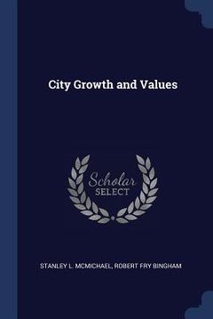 portada City Growth and Values (en Inglés)