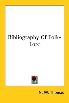portada bibliography of folk-lore