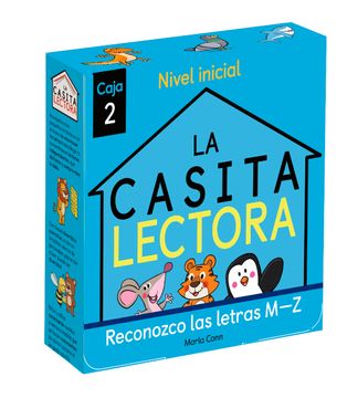 portada Phonics in Spanish - La Casita Lectora Caja 2: Reconozco Las Letras M-Z (Nivel I Nicial) / The Reading House Set 2: Letter Recognition M-Z