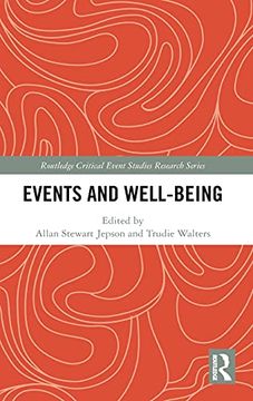 portada Events and Well-Being (Routledge Critical Event Studies Research Series. ) (in English)