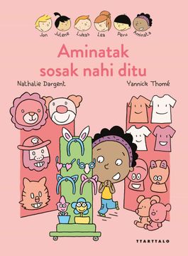 portada Aminatak Sosak Nahi Ditu (Banaezinak) (en Euskera)