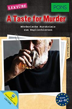 portada Pons a Taste for Murder - Mörderische Kurzkrimis zum Englischlernen (Pons Kurzkrimi) (en Alemán)