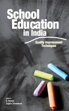 portada school education in india: quality improvement techniques (en Inglés)