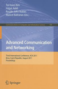 portada advanced communication and networking