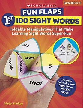 portada Fun Flaps: 1st 100 Sight Words: Foldable Manipulatives That Make Learning Sight Words Super-Fun 