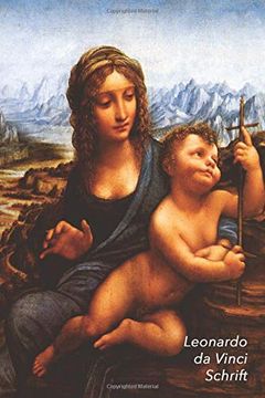 portada Leonardo da Vinci Schrift: Madonna met de Spindel | Artistiek Dagboek | Ideaal Voor School, Studie, Recepten of Wachtwoorden | Stijlvol Notitieboek Voor Aantekeningen 