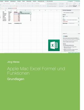 portada Apple Mac Excel Formel und Funktionen: Grundlagen (en Alemán)
