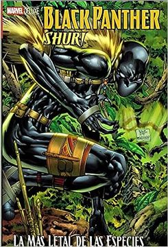 portada Black Panther Shuri  La Más Letal de las Especies - Marvel Deluxe