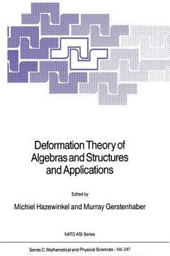 portada Deformation Theory of Algebras and Structures and Applications