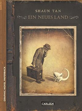 portada Graphic Novel paperback: Ein neues Land (in German)