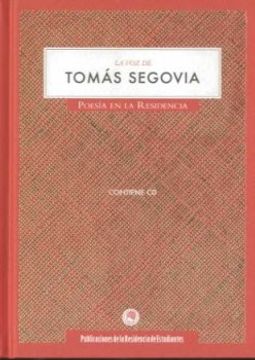 portada La voz de Tomas Segovia (+Cd) (in Spanish)