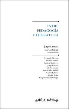 portada Entre Pedagogia y Literatura (in Spanish)