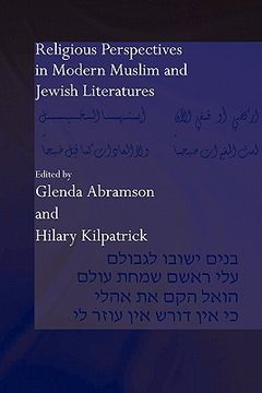 portada religious perspectives in modern muslim and jewish literatures (en Inglés)