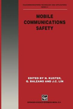 portada Mobile Communications Safety (in English)