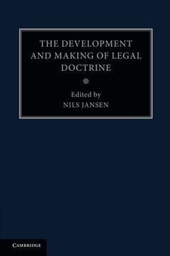 portada The Development and Making of Legal Doctrine: Volume 6 (en Inglés)