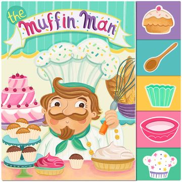 portada The Muffin man (Nursery Rhyme Board Books) (en Inglés)